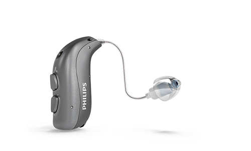 Hinter-dem Ohr-Hörgerät der Marke Philips