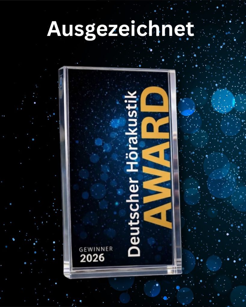 Award Bild 2026 Deutscher Hörakustik